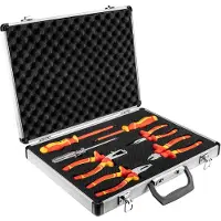 Neo Tools : Juego de pinzas y destornilladores de 1000V, 7 piezas.
