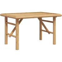 Syfax Mesa de Café Marrón 70 x 40 x 36 cm Bambú