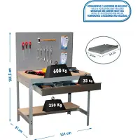 Simonwork (bancos De Trabajo) Banco De Trabajo Bt2 Box 1445x1510x610 Mm