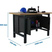 Simonwork (bancos De Trabajo) Banco De Trabajo Bt6 865x1200x750 Mm