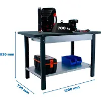 Simonwork (bancos De Trabajo) Banco De Trabajo Bt6 Pro Box 830x1200x730 Mm