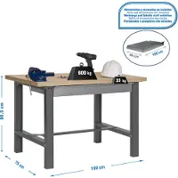 Simonwork (bancos De Trabajo) Banco De Trabajo Bt6 Box 865x1800x750 Mm