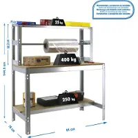 Simonwork (bancos De Trabajo) Banco De Trabajo Bt4 1445x910x760 Mm
