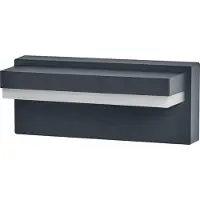 Osram Aplique LED para exterior ENDURA STYLE ROBUST gris oscuro IP54