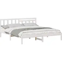 Syfax Estructura de cama 180 x 200 cm Madera de pino macizo