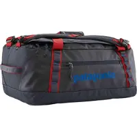 Patagonia - Bolsas Duffel - Black Hole Duffel 40L Smolder Blue w/Amanita Red - Gris