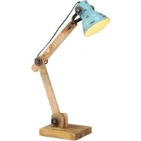 Syfax Lámpara de escritorio azul desgastado 25 W E27 23x18x96 cm
