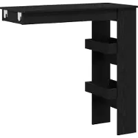 Syfax Mesa de Bar de Pared 102 x 45 x 103,5 cm Madera de ingeniería