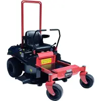 YATO Cortacésped de asiento, tipo "zero-turn", con transmisión hidrostática, de 106,6 cm