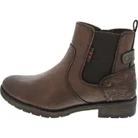 Mustang Botines 'Elfi' marrón oscuro