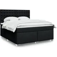Prolenta Maison Exclusive - Base de cama con somier y colchón, color , 180x200 cm, tejido