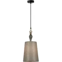 ITALUX NEROM PND-22374C-BK, lámpara colgante