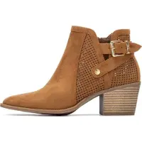 Xti para mujer. 14526501-CAMEL Botines 145265 marrón (39), 3 a 5cm, Cremallera, Casual, outlet 2026.