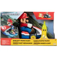 JAKKS Pacific Figura De Mario Kart De Spin Out Mario 6.5 Cm
