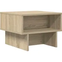 Syfax Mesa de Café Roble Sonoma 48 x 46 x 35 cm Madera de ingeniería