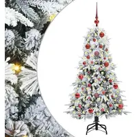 Syfax Árbol de Navidad artificial con ramas articuladas 150 cm