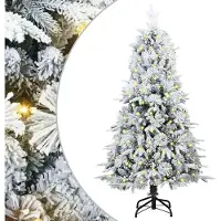 Syfax Árbol de Navidad artificial con ramas articuladas 150 cm