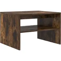 Syfax Mesa de Café Roble ahumado 60 x 50 x 40 cm Madera de ingeniería