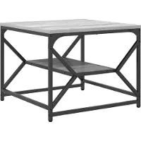 Syfax Mesa de Café Gris Sonoma 51 x 50 x 40 cm