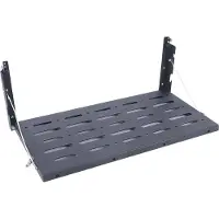 StarTech.com Mesa para la puerta trasera, estante plegable para equipaje, compatible con Jeep Wrangler JK de 2007 a 2017, color negro