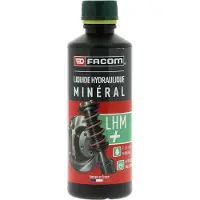 Facom LHM, líquido hidráulico, 500 ml, de base mineral, para sistemas de alta presión de Citroën, conforme a la norma ISO 7308