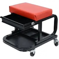 YATO Taburete De Taller Con Cajón