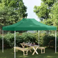 Prolenta Maison Exclusive - Toldos para fiestas, modelo 4x3 metros, color verde, 270 g/m²