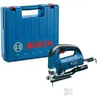 Bosch Sierra de calar Professional GST 90 BE, 650W, profundidad de corte de 90 mm, 2800 revoluciones por minuto, incluye 2 hojas de sierra y maletín