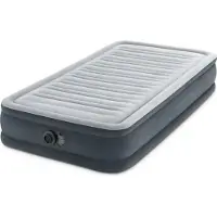 Intex Colchón inflable, Comfort Plush, tamaño individual, 100 x 190 cm, tecnología Fiber Tech