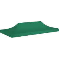 Prolenta Maison Exclusive: Toldos para fiestas, modelo 6x3 metros, color verde, 270 g/m²