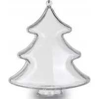 Crelando Árbol de Navidad de acrílico, 10 cm, paquete de 5 unidades.