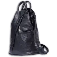 DrachenLeder Mochila negro