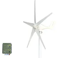 OEM Generador de turbina eólica horizontal, con una potencia de 3000W, diseño de 5 aspas, regulador MPPT. Regulador MPPT gratuito, 3000 vatios, 12V