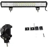 OEM Tira de luces, luz blanca de 6000K, resistente a la intemperie, 23 pulgadas, 144W