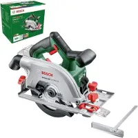 Bosch Sierra circular manual a batería Home and Garden UniversalCirc, 18V, profundidad de corte máxima de 53 mm, incluye guía paralela