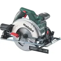 Metabo Sierra circular KS 55, 1200 W, 5600 RPM, profundidad de corte de 65 mm, diseño ligero