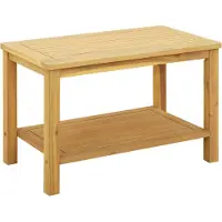 Syfax Mesa lateral Aceite Natural 70 x 40 x 45 cm