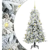 Syfax Árbol de Navidad artificial con ramas articuladas 150 cm