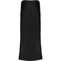 Geisha Satin Skirt Elastic Waist Black Talla: S | Faldas Maxi Outlet | Mujer | Negro