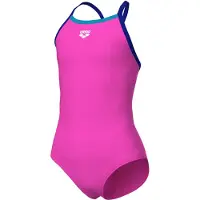 Arena - Girl's Swimsuit Light Drop Solid - Traje de baño size 164, fucsia