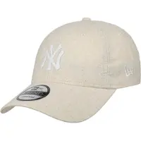 New Era Gorra LINEN 9TWENTY NEW YORK YANKEES mujer - Beige - Unique