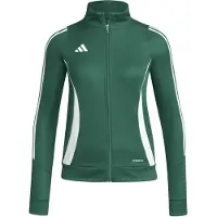 Adidas Chaqueta de chándal 'Tiro' verde / blanco