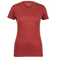 Stoic - Women's MerinoChill MMXX. Göteborg Tee - Camiseta de merino size XS, rojo