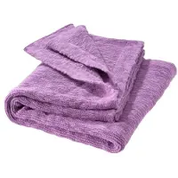 Disana - Leinen Decke - Manta size 80x100 cm, morado