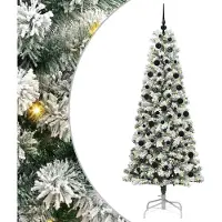 Syfax Árbol de Navidad artificial con ramas articuladas 210 cm