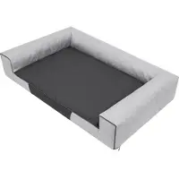 Stanis³aw Jurga Cama para perros.Cesta para perros.Sofá para perros.Colchón para perros.Almohada para perros.Descansillo para perros.Caseta para perros.Rincón de descanso para perros, modelo "VICTORIA", 100x66 cm