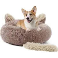 Sonstige Verlage Cama de peluche para mascotas Rayson Soft, color beige, 20 x 50 cm