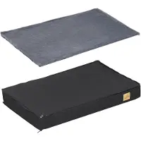 WISFOR Cama para perros , cojín para perros de 8 cm de grosor, sofá para perros, cómoda alfombra para perros, cama para gatos, antideslizante, lavable e impermeable - Talla M: 78x48x8 cm