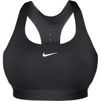 Nike Running - Ropa de senderismo mujer - W Swift Bra Black Reflective Silver para Mujer - Talla XS - Negro