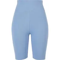 Urban Classics Ladies High Waist Cycle Shorts Horizonblue Talla: S | Shorts Deportivos Outlet | Mujer | Azul